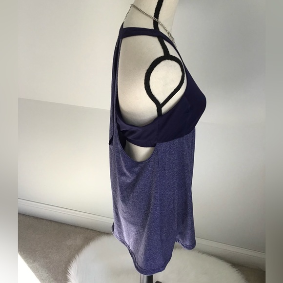 Champion Navy Strappy Back Athletic Workout Top Size XXL - Picture 6 of 12